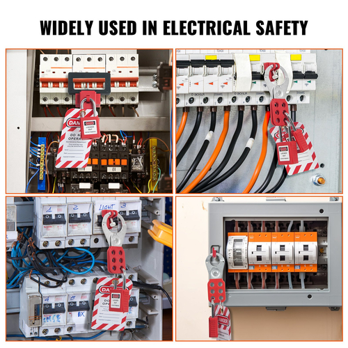 VEVOR Electrical Lockout Tagout Kit, 59 PCS Safety Lockout Σταθμός Tagout με λουκέτα, βύσματα, ετικέτες, δέσιμο, κλείδωμα βύσματος, κλείδωμα διακόπτη, κλείδωμα βαλβίδων, κλείδωμα καλωδίου, τσάντα κλειδώματος, κουτί