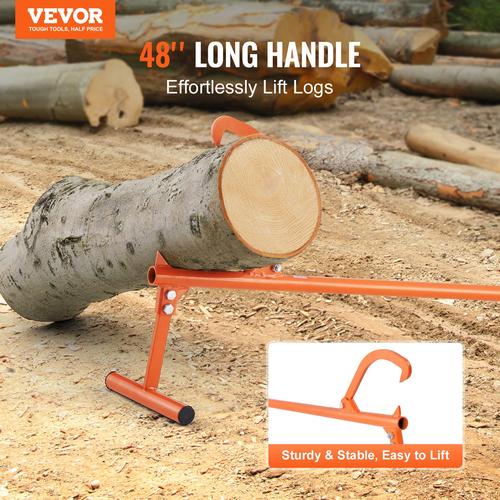 VEVOR Timberjack 46.5 σε μεταλλική λαβή ανύψωσης κορμών βαρέως τύπου για κορμούς διαμέτρου 15&quot; μέγιστο