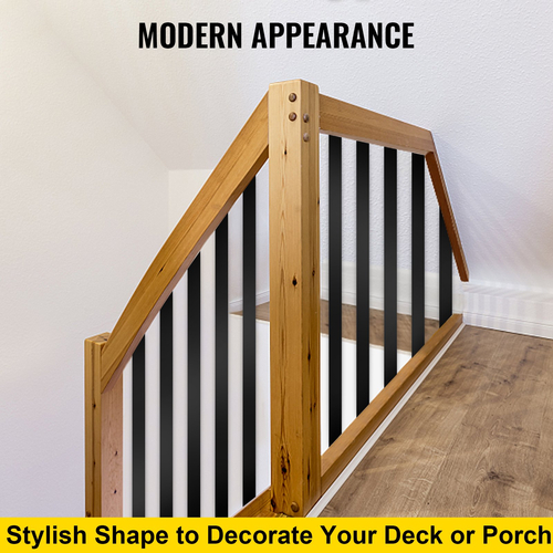 VEVOR Deck Balusters Metal Deck Spindles 76 Pack 29,5&quot; κιγκλίδωμα από κράμα αλουμινίου