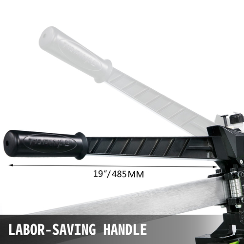 VEVOR 39-ιντσών Tile Cutter Χειροκίνητος κόφτης πλακιδίων, με επαγγελματικό κόφτη σανίδων βινυλίου από καρβίδιο βολφραμίου, ρυθμιζόμενος οδηγός λέιζερ για κοπή ακριβείας πορσελάνης κεραμικών πλακιδίων δαπέδου