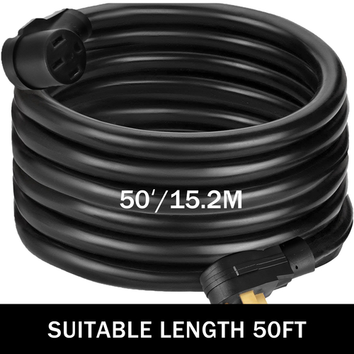 50FT 8AWG/4C RV Extension Cord Trailer Truck Motorhome Camper Power