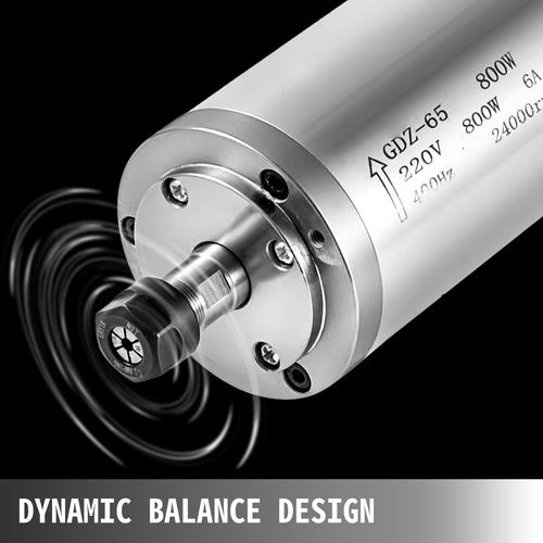 VEVOR 0,8KW 2220V υδρόψυκτος κινητήρας άξονας CNC υδρόψυκτος κινητήρας άξονα για φρέζα με χάραξη CNC