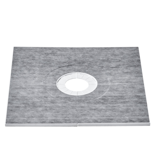 Κιτ ντουζιέρας VEVOR, Κιτ ντουζιέρας 914x914mm με κεντρική αποχέτευση 160mm, Ελαφρύ κιτ εγκατάστασης ντους EPS με 2 αδιάβροχα πανιά, μπαστούνια ντους Slope Sticks Κατάλληλα για μπάνιο