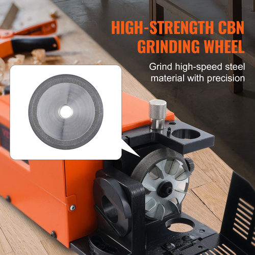 VEVOR Drill Bits Sharpener, MR-13A Bits Grinder Sharpener 3-13mm, 95° έως 135° Point Bit Drill Bit Re-Sharpener, φορητό ακονιστικό μηχάνημα με 11 κολέτες, τροχός CBN &amp; SDC