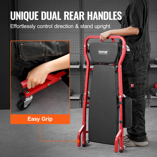 VEVOR 44 σε Mechanic Garage Creeper 300 lbs Capacity Automotive Rolling Creeper