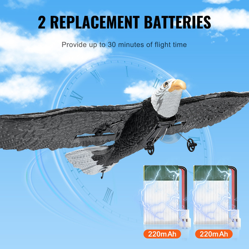 Τηλεχειριστήριο VEVOR RC Airplane Biomimetic Eagle EPP Foam RC Plane Toy 2,4 GHz