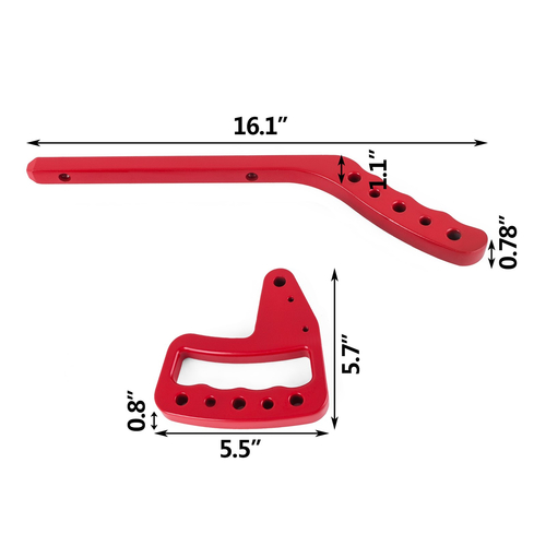 Χειρολαβές VEVOR Εμπρός Πίσω Συμβατό με Jeep Wrangler JK New 2007-2017