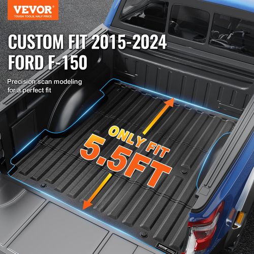 Αξεσουάρ επένδυση κρεβατιού φορτηγού VEVOR Truck Fit 2015-2024 Ford F-150 TPE