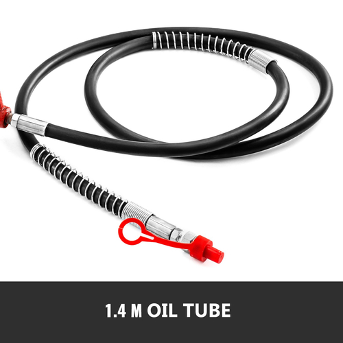 VEVOR 12 Ton Porta Power Kit 1,4m Oil Hose Hydraulic Car Jack Ram Autobody Repair Frame Ηλεκτρικά εργαλεία για επισκευή αυτοκινήτων και κατασκευή υδραυλικού εξοπλισμού