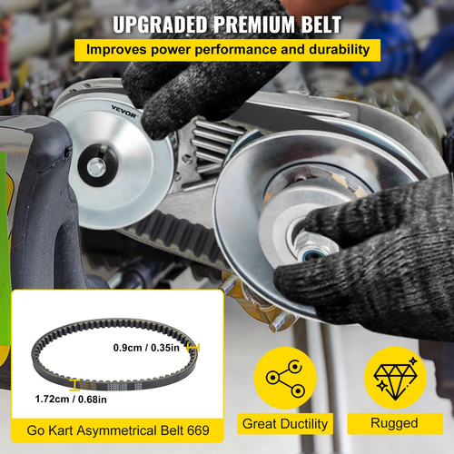 Κιτ μετατροπέα ροπής VEVOR Go Kart CVT Clutch 3/4&quot; Αντικαθιστά το Comet TAV2 30-75 218353A Manco 10T #40/41 (Έρχεται με 1 γρανάζι - 1 x 10 δόντια 40/41)