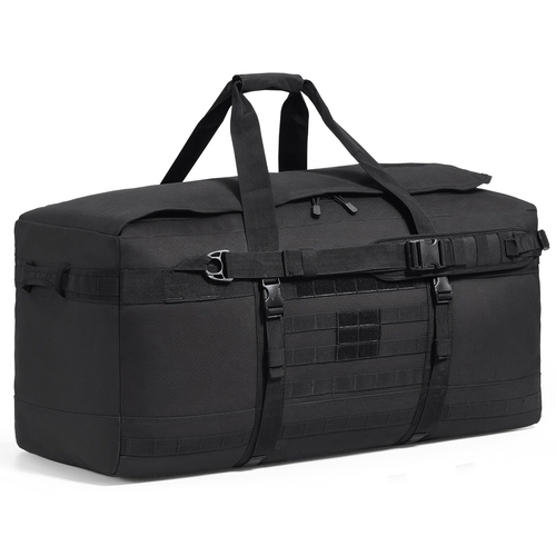 VEVOR Tactical Duffle Bag Duffle Gym Bag 100L with Molle Design &amp; Multi-mesh bag