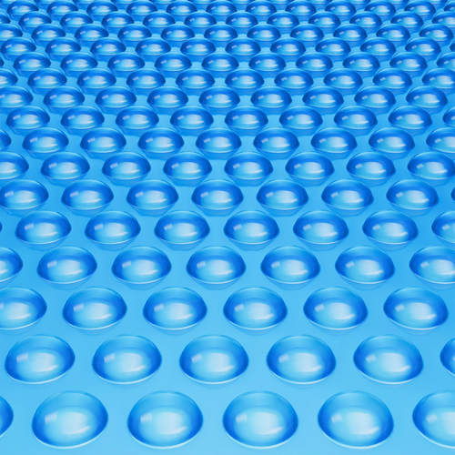 VEVOR Solar Pool Cover, Φ10 ft Στρογγυλή ηλιακή κουβέρτα για πισίνες, Inground Above Solar Swimming Pool Solar Cover, 15 mil Solar Covers Blue