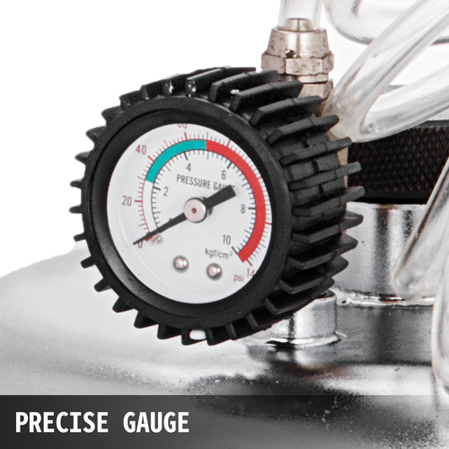 Πνευματικός εξαερωτήρας πίεσης αέρα 60psi Κιτ εξαέρωσης φρένων &amp; συμπλέκτη γκαράζ Χωρητικότητα 5L