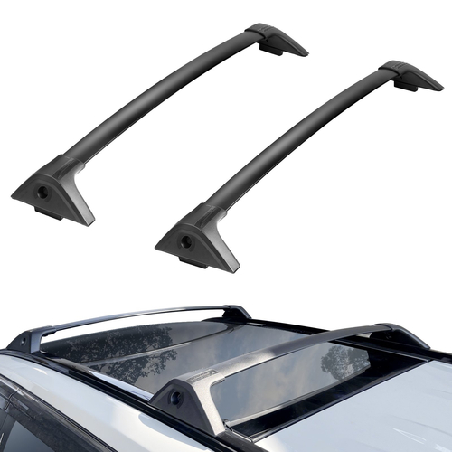 Σταυρωτές ράβδους οροφής VEVOR, συμβατές με Toyota RAV4 2019-2023, χωρητικότητα φόρτωσης 260 λίβρες, αντισκωριακές ράβδους αλουμινίου με κλειδαριές, φορέας αποσκευών φορτίου στον τελευταίο όροφο (Δεν είναι κατάλληλος για Adventure/TRD εκτός δρόμου)