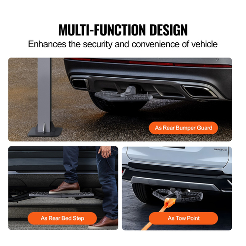 VEVOR Hitch Step for 2&quot; Receiver Universal Trailer Tow Πίσω προφυλακτήρας Χάλυβας