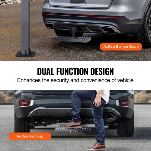 VEVOR Hitch Step for 2&quot; Receiver Universal Trailer Tow Πίσω προφυλακτήρας Χάλυβας