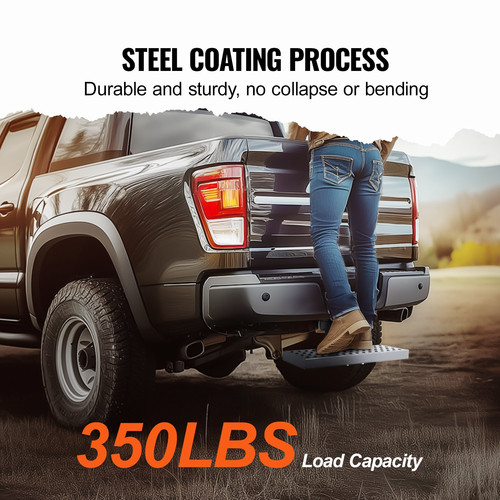 VEVOR Hitch Step for 2&quot; Receiver Universal Trailer Tow Πίσω προφυλακτήρας Χάλυβας