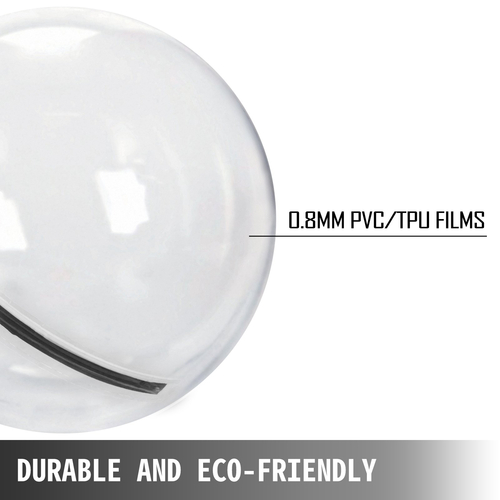 Vevor 2m Water Walker Ball Φουσκωτό Pvc Swimming Zorb Ball Αδιάβροχο