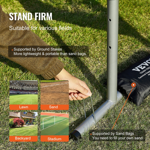 VEVOR 9 Hole Baseball Net, 21&quot;x29&quot; Softball Baseball Training Equipment for Hitting Pitching Practice, Heavy Duty Height Adjustable Trainer Aid with Strike Zone &amp; 4 Ground Stakes, για νέους ενήλικες