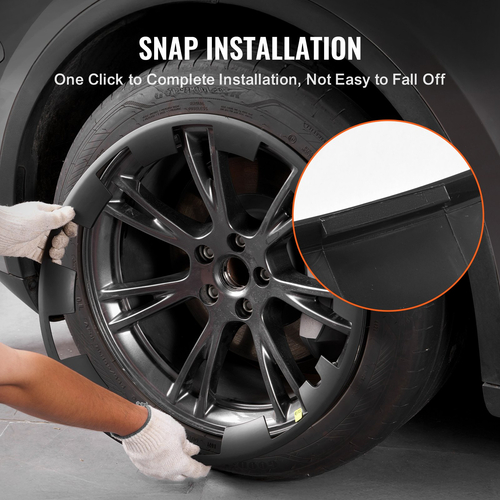 Κάλυμμα στεφάνης τροχού VEVOR 20&quot; για το μοντέλο Y Hubcap με προστατευτική ταινία &amp; οπή ακροφυσίου βαλβίδας