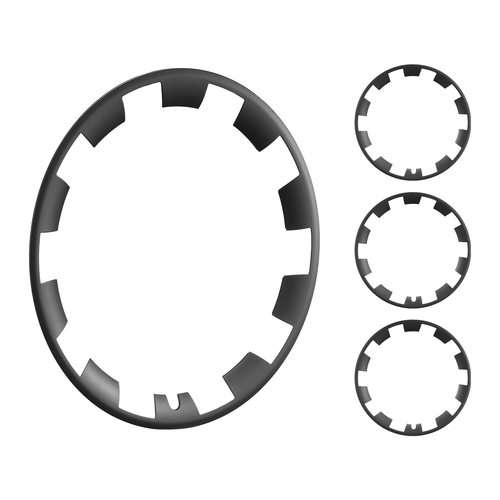 Κάλυμμα στεφάνης τροχού VEVOR 20&quot; για το μοντέλο Y Hubcap με προστατευτική ταινία &amp; οπή ακροφυσίου βαλβίδας