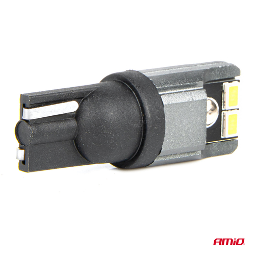 ΛΑΜΠΑΚΙΑ LED T10 W5W W10W 12/24V LED 4xSMD3020 CAN-BUS ΛΕΥΚΟ ΑΜΙΟ - 2 ΤΕΜ.