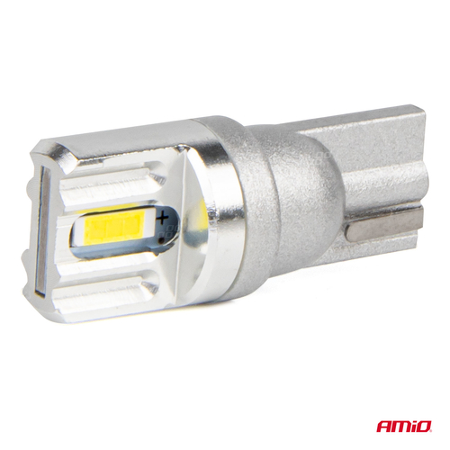 ΛΑΜΠΑΚΙΑ LED T10 W5W 12/24V LED 2x1860SMD STANDARD ΛΕΥΚΑ ΑΜΙΟ - 2 ΤΕΜ.