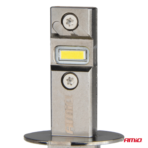 ΛΑΜΠΕΣ LED H3 12V 60W 6.000K 5.600lm +400% LED CAN-BUS HYBRID SERIES AMIO - 2 ΤΕΜ.