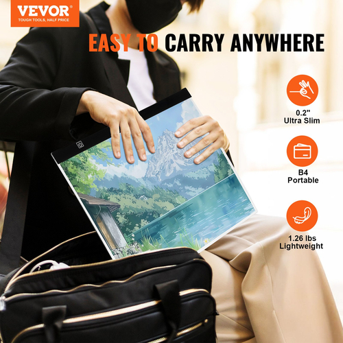 VEVOR B4 LED Light Board με USB Powered Tracing Light Pad for Diamond Painting