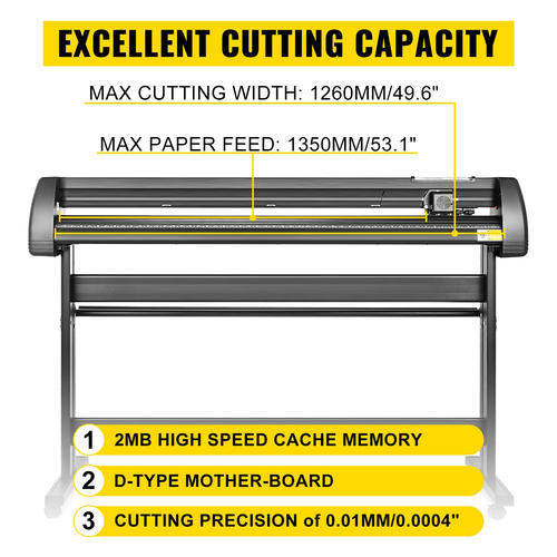 5 σε 1 θερμική πρέσα 15&quot;x15&quot; Καπάκι μεταφοράς 53&quot; Vinyl Cutter Plotter Κοπή 3 λεπίδων