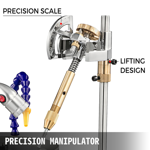 VEVOR Gem Faceting Machine 6inch Jewelry Polisher Rock Polisher Gem cutting Machine Lapidary Grinder Polisher Machine Lapidary Equipment with Water Pump Mechanical Handle for Gem Jade Stone Jewelry