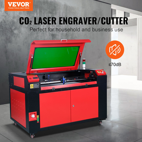 VEVOR 100W CO2 Laser Engraver Engraving Carving Print Machine 600x900 mm Κρεβάτι εργασίας