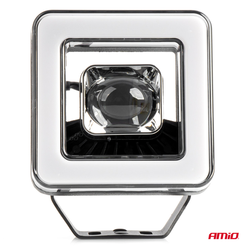 ΠΡΟΒΟΛΕΑΣ ΕΡΓΑΣΙΑΣ ΤΕΤΡΑΓΩΝΟΣ LED 45W 9-36V 8.000lm 6.500K AWL57 AMIO - 1 ΤΕΜ.