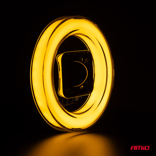 ΠΡΟΒΟΛΕΑΣ ΕΡΓΑΣΙΑΣ ΣΤΡΟΓΓΥΛΟΣ LED 45W 9-36V 8.000lm 6.500K AWL58 AMIO - 1 ΤΕΜ.