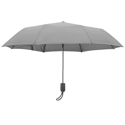 ΟΜΠΡΕΛΑ COMPACT MIDI Φ98cm ΑΝΤΙΑΝΕΜΙΚΗ ΜΕ ΑΥΤΟΜΑΤΟ ΑΝΟΙΓΜΑ ΣΕ ΓΚΡΙ ΧΡΩΜΑ LAMPA - 1 ΤΕΜ.