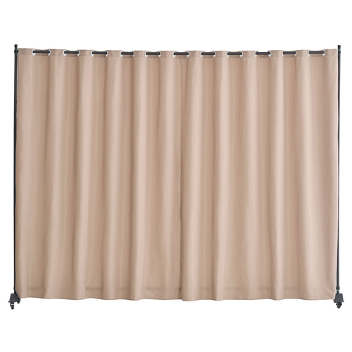 VEVOR Room Divider Φορητό πάνελ Διαχωριστικό δωματίου με ρόδες Privacy Screen Καφέ