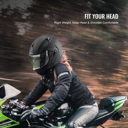 Κράνος Motocross χωρίς μάσκα VEVOR με υποδοχή Bluetooth