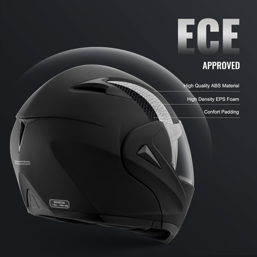 Κράνος Motocross χωρίς μάσκα VEVOR με υποδοχή Bluetooth