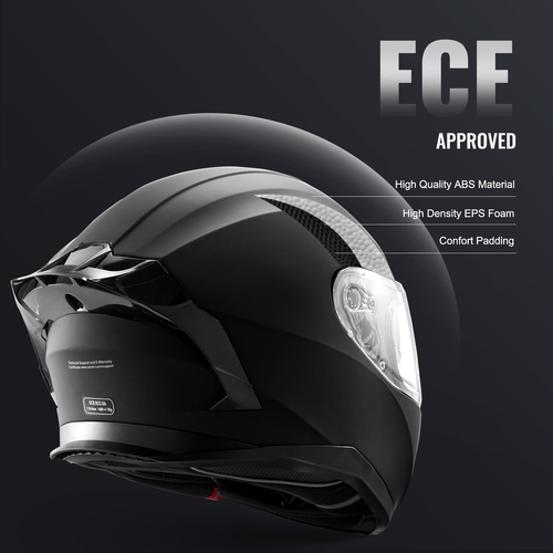 Κράνος μοτοσυκλέτας VEVOR Full Face Κράνος Motocross με υποδοχή Bluetooth