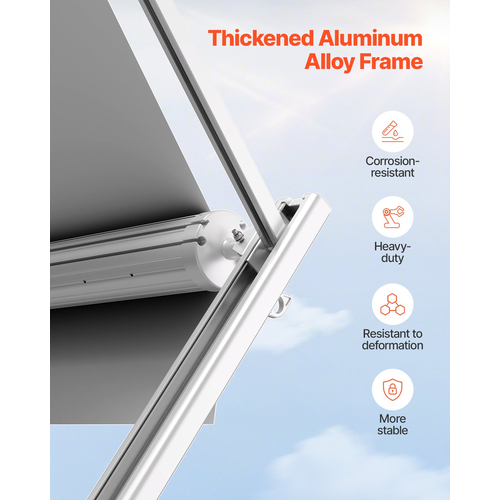 VEVOR 18&#039; RV Replacement Awning Manual Τέντα ρυμουλκούμενου για τα περισσότερα DC12V RV