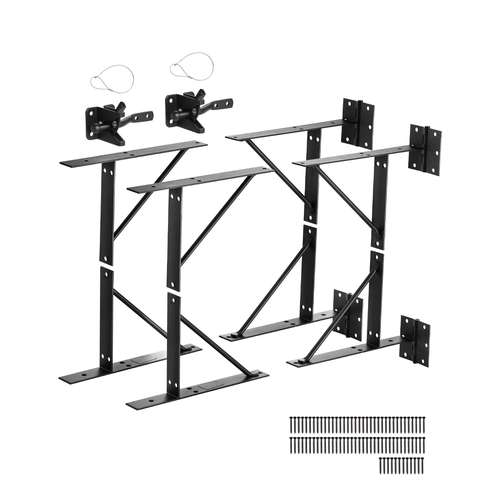 Γωνιακό στήριγμα πύλης VEVOR 2 σετ σκελετού Anti Sag Gate Hardware Kit Iron