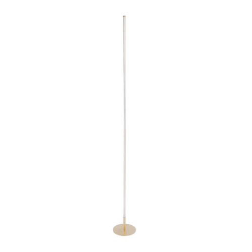 GloboStar® DALUMA 60472 Επιδαπέδιο Φωτιστικό LED CCT 24W 2640lm 200° AC 220-240V - Εναλλαγή Φωτισμού μέσω On/Off All In One Ψυχρό 6000k+Φυσικό 4500k+Θερμό 2700k Μ18 x Π18 x Υ160cm - Χρυσό - 3 Χρόνια Εγγύηση