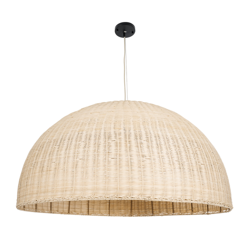 GloboStar® MONTANA 02380 Boho Κρεμαστό Φωτιστικό Καμπάνα Μονόφωτο 1 x E27 IP20 Μπεζ Ξύλο - Μ120 x Π120 x Υ60cm GloboStar® MONTANA 02380 Boho Κρεμαστό Φωτιστικό Καμπάνα Μονόφωτο 1 x E27 IP20 Μπεζ Ξύλο - Μ120 x Π120 x Υ60cm