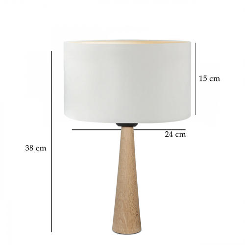 GloboStar® COBRA 204-0066 Μοντέρνο Eπιτραπέζιο Φωτιστικό Μονόφωτο 1 x E27 IP20 Καφέ Ξύλο με Μπεζ Ύφασμα - Μ24 x Π24 x Υ38cm GloboStar® COBRA 204-0066 Μοντέρνο Eπιτραπέζιο Φωτιστικό Μονόφωτο 1 x E27 IP20 Καφέ Ξύλο με Μπεζ Ύφασμα - Μ24 x Π24 x Υ38cm