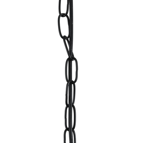 GloboStar® LARKIN 01175 Vintage Κρεμαστό Φωτιστικό Καμπάνα Μονόφωτο 1 x E27 IP20 Μαύρο Μέταλλο - Μ30 x Π30 x Y28cm