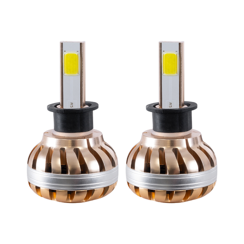 GloboStar® 99701 LED HID KIT H3 45 Watt COB LED 3600 Lumen 9-32 Volt DC 6000k