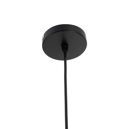 GloboStar® SANTORINI 01296 Boho Κρεμαστό Φωτιστικό Καμπάνα Μονόφωτο 1 x E27 IP20 3D Καφέ Χαρτί - Μ35 x Π35 x Υ40cm