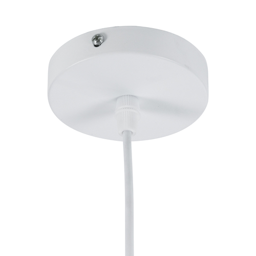 GloboStar® FELICITA 01277 Μοντέρνο Κρεμαστό Φωτιστικό Καμπάνα Μονόφωτο 1 x E27 IP20 Ασημί Μέταλλο με Μπεζ Ξύλο - Μ30 x Π30 x Υ25cm