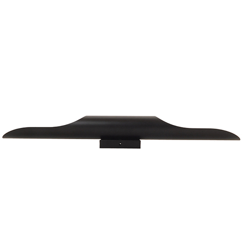 GloboStar® CHARME 01302 Μοντέρνο Επιτοίχιο Φωτιστικό Απλίκα Up / Down Δίφωτο 2 x E27 IP20 Μαύρο με Χρυσό Μέταλλο - Μ5.5 x Π8 x Υ60cm