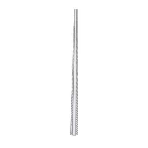 GloboStar® PLASTERBOARD-PROFILE 70819-2M Προφίλ Αλουμινίου - Βάση & Ψύκτρα Ταινίας LED με Λευκό Γαλακτερό Κάλυμμα - Χωνευτή Χρήση σε Γυψοσανίδα - Trimless - Πατητό Κάλυμμα - Ασημί - 2 Μέτρα - Πακέτο 5 Τεμαχίων - Μ200 x Π6.7 x Υ1.4cm